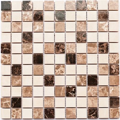 Мозаїка Kotto Ceramica СМ 3024 C3 brown/beige/white