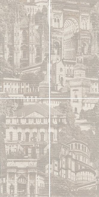 Панно Kerama Marazzi Веласка HGD A423 4x 11037R