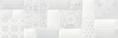 Декор Opoczno PILLOW GAME WHITE INSERTO PATCHWORK MATT RECT 29X89