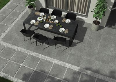 Плитка Zeus Ceramica 20 мм ROCKSTONE BLACK X94RS9R