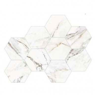 Плитка ALMERA CERAMICA Spain CALACATTA GOLD HEX 20x23