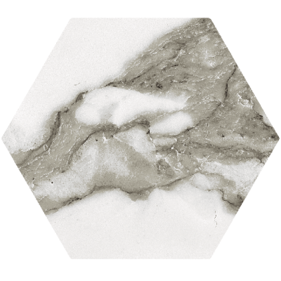 Плитка ALMERA CERAMICA Spain CALACATTA MAJESTIC HEX 20x23