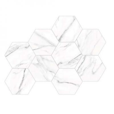 Плитка ALMERA CERAMICA Spain CALACATTA WHITE HEX 240X200