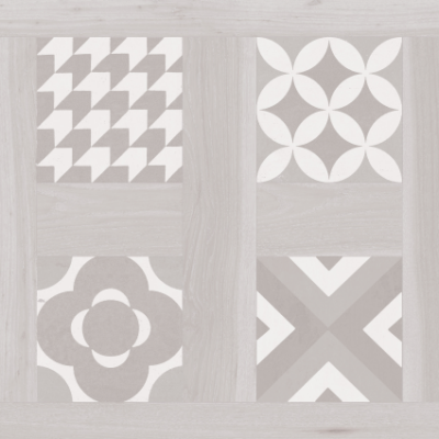 Плитка Argenta Ceramica SELANDIA DECOR BIANCO RC 60x60