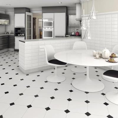 Плитка CERAMICA DESEO BETERA BLACK-WHITE 58x58