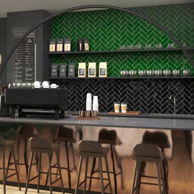 Плитка CERAMICA DESEO Venice VENICE BLACK 20x7.5