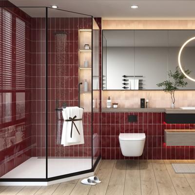 Плитка CERAMICA DESEO Venice VENICE POMEGRANATE 20x7.5