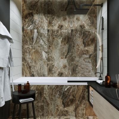 Плитка CERAMICA DESEO Vesuvio VESUVIO  brown4F7980 120x60