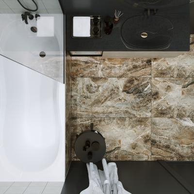 Плитка CERAMICA DESEO Vesuvio VESUVIO  brown4F7980 120x60