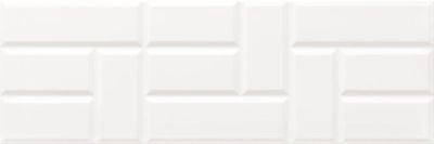 Плитка Ceramika Color Structury 3D Art White