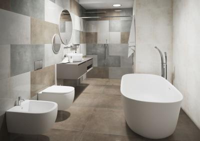 Плитка Cerrad GRES LUKKA GRAFIT RECT 40x80