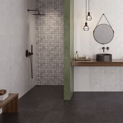 Плитка Cersanit Sansa Grey Pattern Matt 25x40