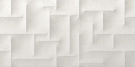 Плитка Cristal Ceramica Serena Relieve Blanco