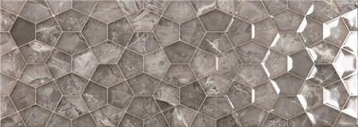 Плитка ECOCERAMIC ARIANA GRAPHITE RLV 25x70