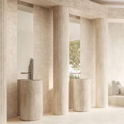 Плитка Керамограніт EMIL CERAMICA DUAL TRAVERTINE ENNS DT.PA WHITE 100X100 10x10
