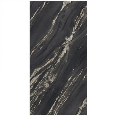 Плитка Fiandre Marmi Maximum Nero Damascato 300х150 Lucidato