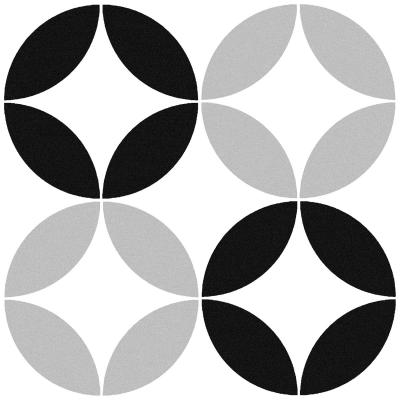 Плитка GEOTILES BORA BLACK 22x22