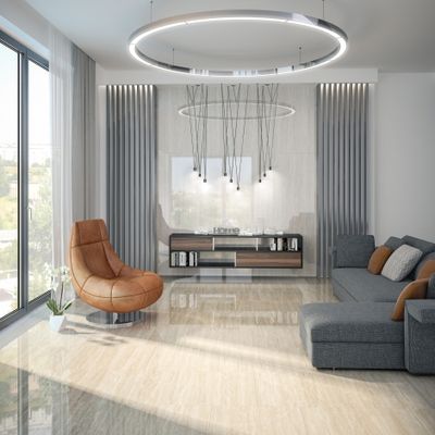 Плитка Inter Gres Tuff темно-бежевый 60x120