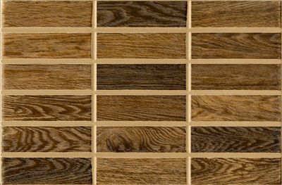 Плитка Intercerama Madera темно-коричневый