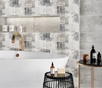 Плитка Opoczno Avrora Light grey підлога 42x42