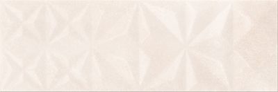 Плитка Opoczno GEOMETRICA CLOUD BEIGE GLOSSY SQUARES STRUCTURE 25X75