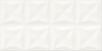 Плитка Opoczno Water Sparkles Origami White Glossy Structure