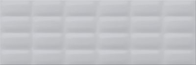 Плитка Opoczno WHITE MAGIC GREY GLOSSY PILLOW STRUCTURE 25X75