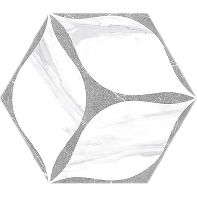 Плитка Oset Corola Grey Hex 20х24