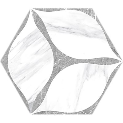 Плитка Oset Corola Grey Hex 20х24