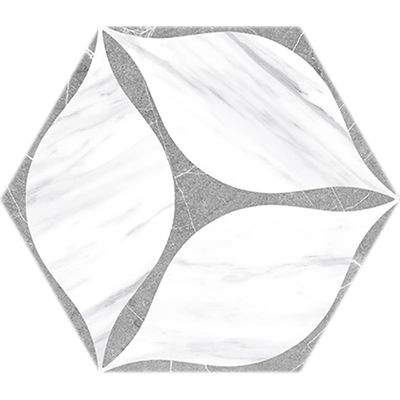 Плитка Oset Corola Grey Hex 20х24