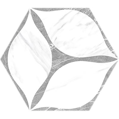 Плитка Oset Corola Grey Hex 20х24