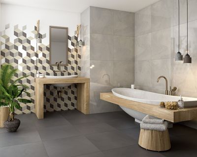 Плитка Paradyz Rockstone Antracite Gres Rectified Polished 59,8x59,8