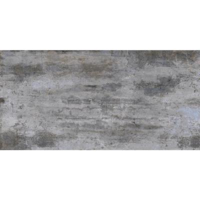 Плитка керамограніт TERMAL SERAMIK FOSSIL DARK GREY FULL LAPPATO 120x60