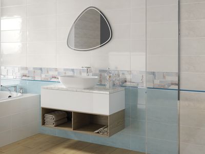 Плитка Cersanit Samira grey structure стіна