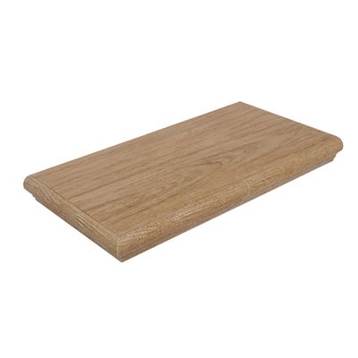 Ступень Zeus Ceramica VELVET TEAK кутова лiва ZALGXP6L