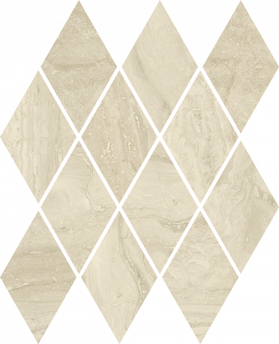 Мозаїка Paradyz SILENCE BEIGE PRASOWANA ROMB PILLOW mat 21x24