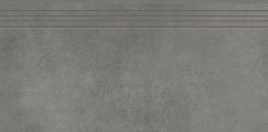 Ступень Cerrad CONCRETE GRAPHITE ENGRAVED STAIR 34504 30x60