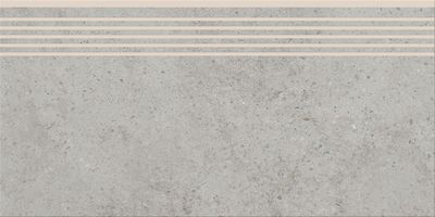 Ступінь Cersanit HIGHBROOK LIGHT GREY STEPTREAD 29,8X59,8