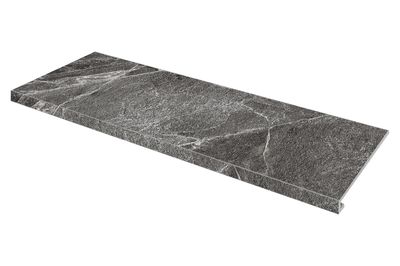 Сходинка пряма Zeus Ceramica Kalakito Black SZBXKA9BRB