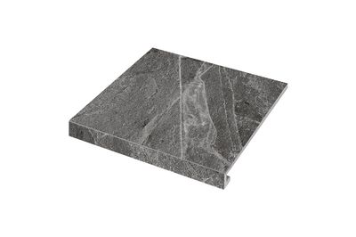 Сходинка кутова ліва Zeus Ceramica Kalakito Black Szrxka9brc1