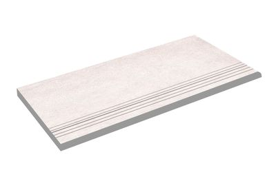 Сходинка пряма Еко Zeus Ceramica 20 мм CONCRETE BIANCO SX60CR1RNQ