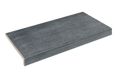 Сходинка пряма Zeus Ceramica 20 мм CONCRETE NERO SX60CR9RR