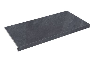 Сходинка кутова права Zeus Ceramica SLATE BLACK SZRXST9BRR2