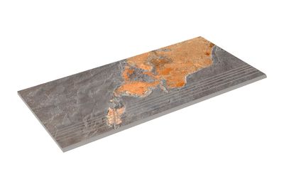 Сходинка пряма Еко Zeus Ceramica SLATE MULTICOLOR SZRXST2BRNQ