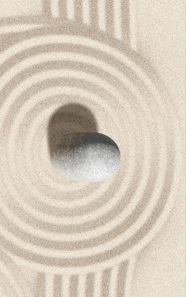 Декор Golden Tile Summer Stone Wave В41411