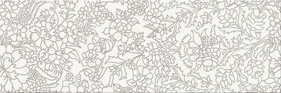 Декор Opoczno Pret A Porter White Inserto Flower 10026