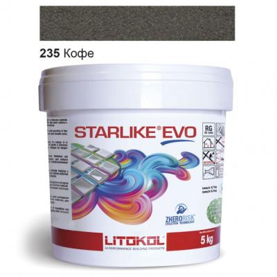 Затирка эпоксидная для швов Litokol STARLIKE EVO STEVOCFF0005 5 кг 235 кофе