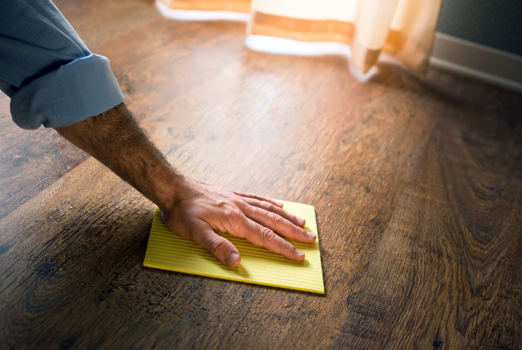 Как отмыть жирный линолеум на кухне