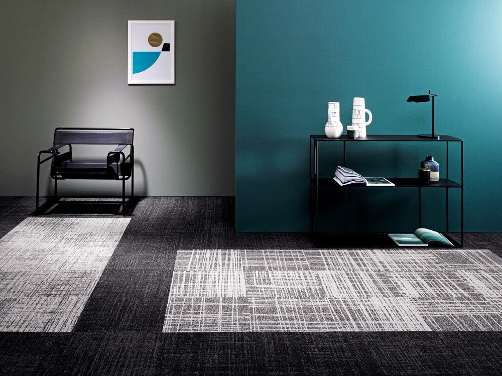 Как выглядит ковровая плитка