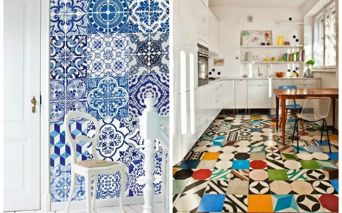 кухня в стиле бохо